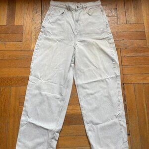 STRAIGHT LEG HIGH WAISTED WE THE FREE JEANS